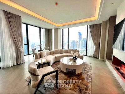 Condos for rent Assumption Convent Silom School : 3-BR Condo at One 89 Wireless near MRT Lumphini (ID 2573368)