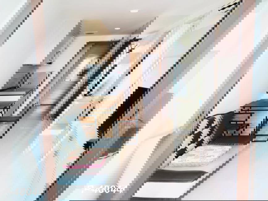 รูป P-48044  ทำเลดี ใกล้ BTS เริ่มต้น 700 ม. เฟอร์ครบ + เครื่องซักผ้า เพียง 12,000 บาท @ Ideo Blucove Sathorn 🚆✨ | Line Id: @easythaihome | 085-592-2897 - รูปที่ 4/18