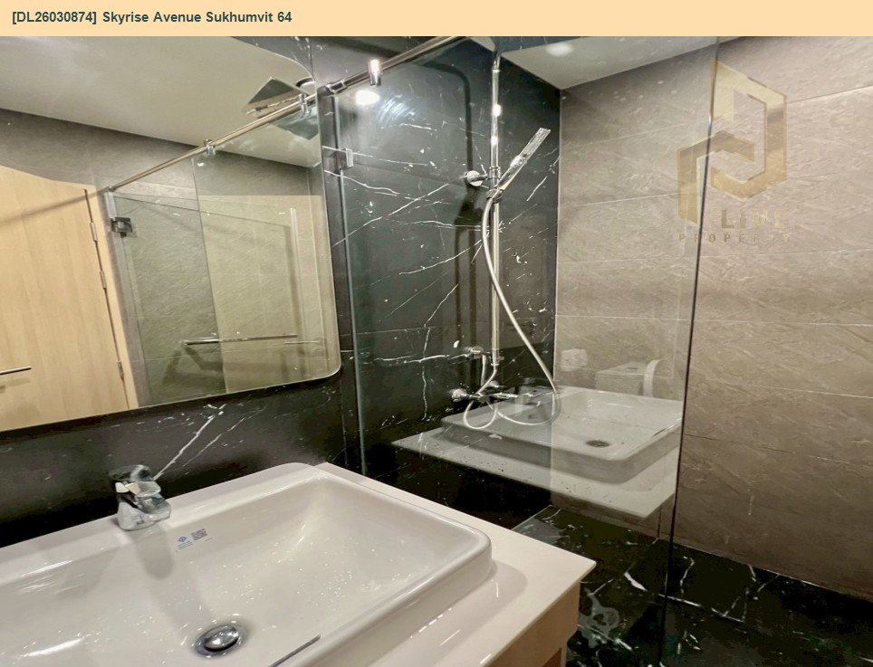 รูป DL26030874 ให้เช่าคอนโด สกายไรส์ อเวนิว สุขุมวิท 64 (Skyrise Avenue Sukhumvit 64) ใกล้ BTS ปุณณวิธี พร้อมเข้าอยู่ โทรด่วน 0656133286 LineID @534wlwof - รูปที่ 6/6
