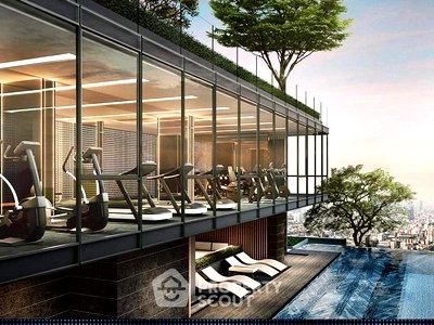 Condos for sale Din Daeng : 2-BR Condo at The Line Asoke - Ratchada near MRT Phra Ram 9 (ID 2736773)