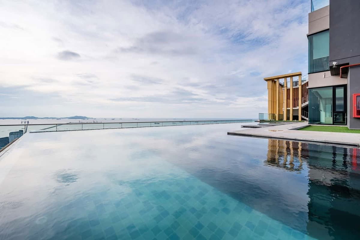 รูป ขายคอนโดวิวทะเล + วิวเมืองและภูเขา ชั้นสูง โครงการ KnightsBridge The Ocean Sriracha - รูปที่ 21/26