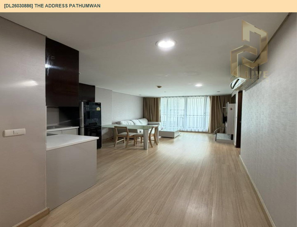 รูป DL26030886 ให้เช่าคอนโด ดิ แอดเดรส ปทุมวัน (The Address Pathumwan) ใกล้ BTS พญาไท พร้อมเข้าอยู่ โทรด่วน 0656259498 LineID @257sxzzu - รูปที่ 5/15