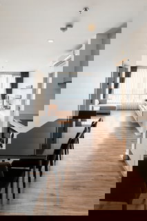 Condo for sale, sea view + city and mountains view, high floor, KnightsBridge The Ocean Sriracha