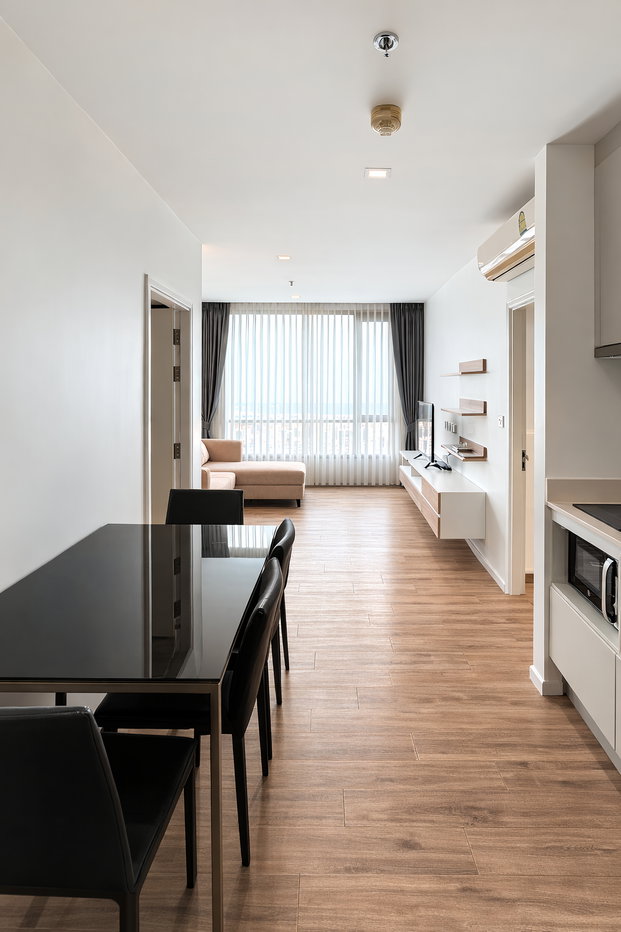 รูป ขายคอนโดวิวทะเล + วิวเมืองและภูเขา ชั้นสูง โครงการ KnightsBridge The Ocean Sriracha - รูปที่ 1/26