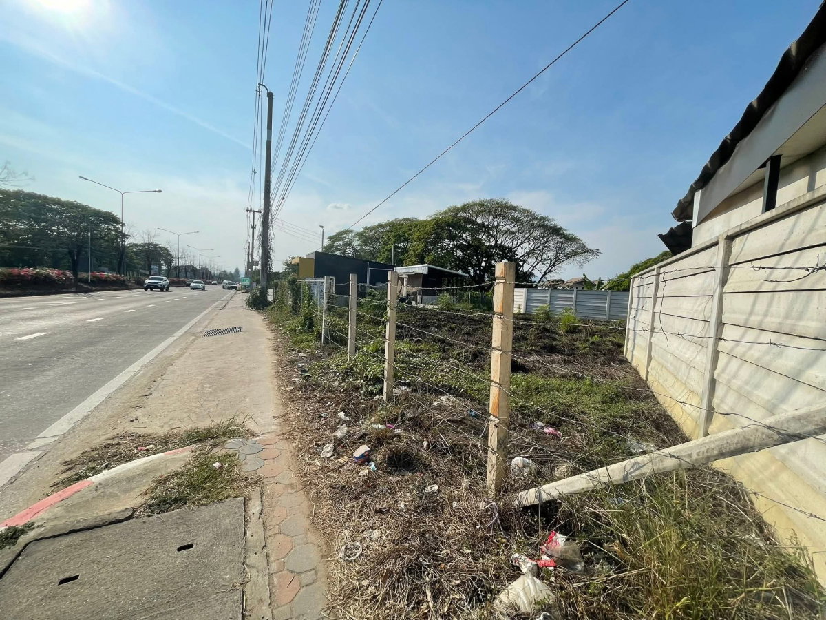 รูป ขายที่ดินติดถนนหลักตำบลท่าวังตาลเวียงกุมกามพร้อมโอน - รูปที่ 2/3