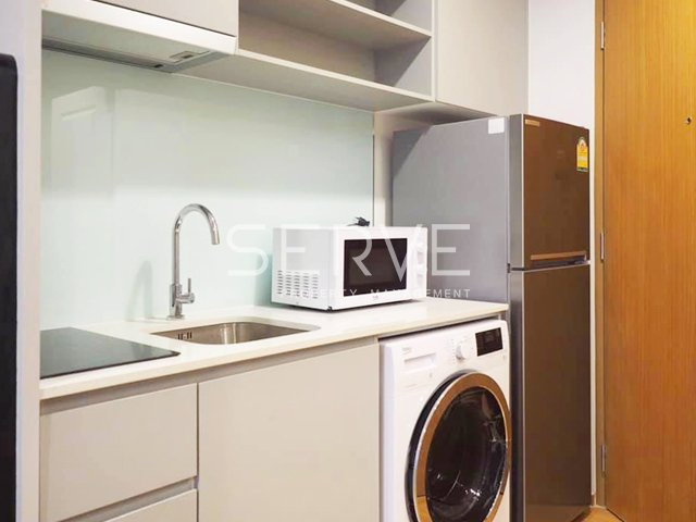 รูป 🔥18K🔥 - สตูดิโอกั้นเป็นสัดส่วน ห้องใหญ่ 33 ตร.ม. ชั้นสูง 10+ ทำเลดีที่สีลม BTS สุรศักดิ์ 160 ม. ที่คอนโด Noble Revo Silom / ให้เช่าคอนโด - รูปที่ 4/4