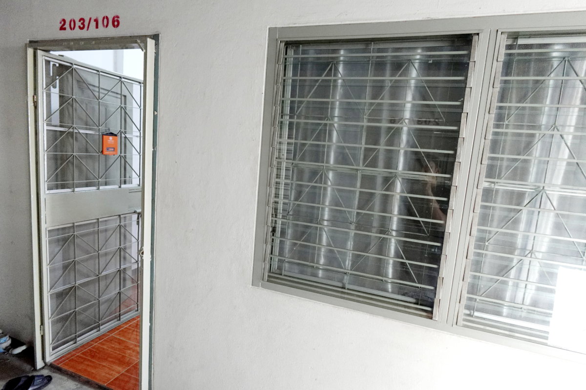 รูป ห้องปรับปรุงใหม่ เคหะออเงิน ตึก 22 ชั้น 4 - รูปที่ 10/19