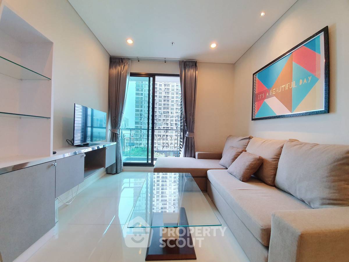 รูป คอนโด 1-ห้องนอน ที่ วิลล่า อโศก ใกล้ MRT เพชรบุรี (ID 2744369) - รูปที่ 1/21