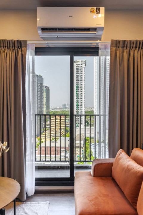 รูป ให้เช่าคอนโด Metris District Ladprao (Pet Friendly) 2 bed ตกแต่งครบพร้อมเข้าอยู่ ใกล้สถานี interchange MRT พหลโยธิน และ BTS ลาดพร้าว -RW007783 - รูปที่ 12/18