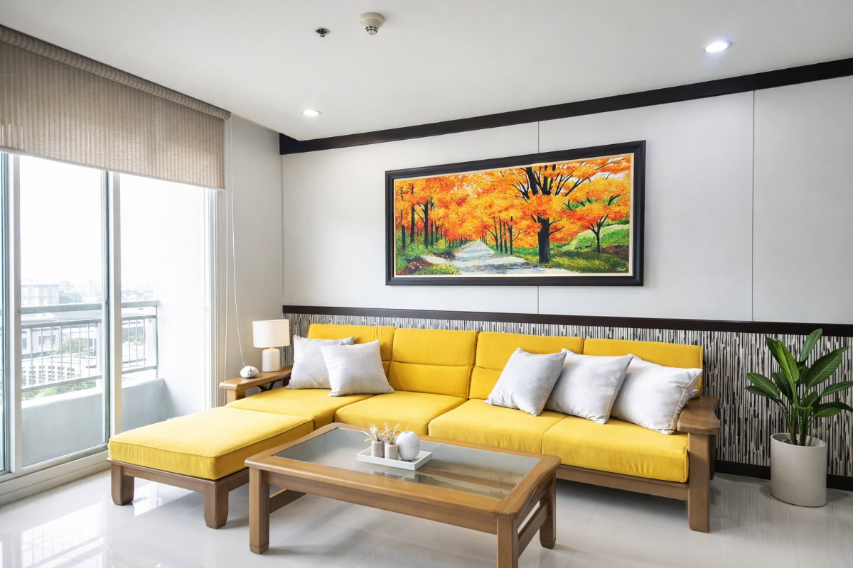 รูป 🍀🍀 Fully furnished💝 ให้เช่า📌 เซอร์เคิล คอนโดมิเนียม (Line: @rent2022)MRT เพชรบุรี พร้อมเข้าอยู่ 🔖A10925 - รูปที่ 6/17