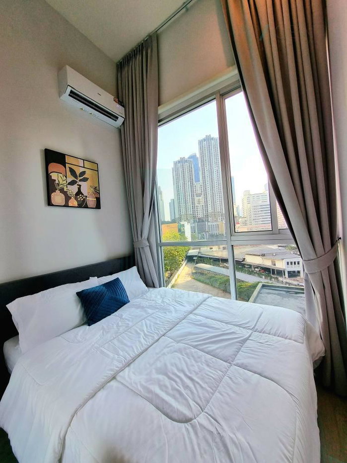 รูป 📌 ให้เช่าคอนโด โนเบิล รีวอลฟ์ รัชดา 2 อาคาร 1 ชั้น 6 2 ห้องนอน ขนาด 52.00 ตรม ใกล้ AIA Capital Center - รูปที่ 4/8