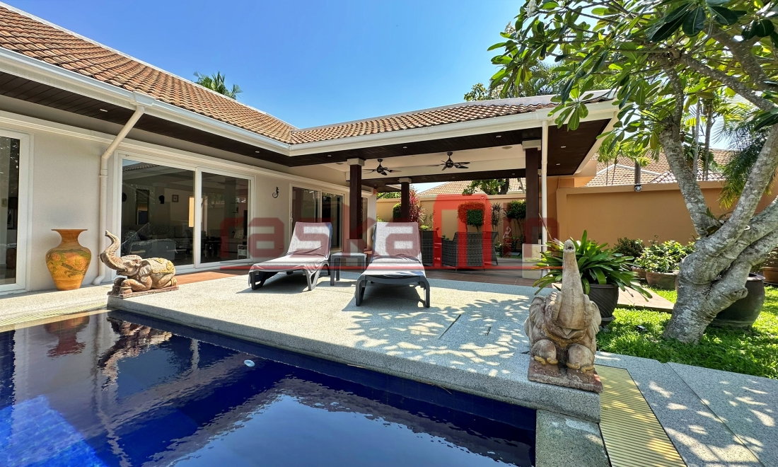 รูป KT0305🏊Pool Villa🌴Sedona Villas1 ที่ดิน 960ตรม 3ห้องนอน 1แม่บ้าน ใกล้ทางหลวง36, อ่างเก็บน้ำมาบประชัน - รูปที่ 1/17