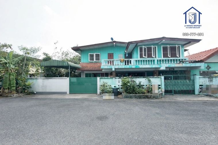 ขายบ้านแฝด 2 ชั้น 34 ตารางวา หมู่บ้านปิ่นเจริญ 2 ถนนสรงประภา ใกล้สนามบินดอนเมือง