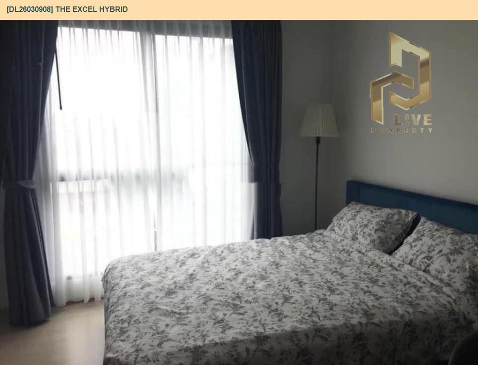 รูป DL26030908 ให้เช่าคอนโด ดิ เอ็กเซล ไฮบริด (The Excel Hybrid) ใกล้ BTS แบริ่ง พร้อมเข้าอยู่ โทรด่วน 0614453194 LineID @162cjixi - รูปที่ 5/6