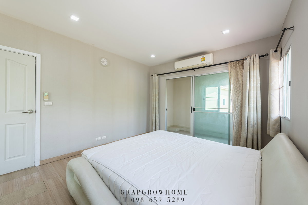 รูป ให้เช่าบ้านเดี่ยว หลังมุม พร้อมอยู่ ใกล้สนามบินสุวรรณภูมิ เพียง 10 นาที ใกล้ Gemopolis พฤกษาปูริ แสนแก้ว กิ่งแก้ว 37 เดินทางสะดวก - รูปที่ 28/46