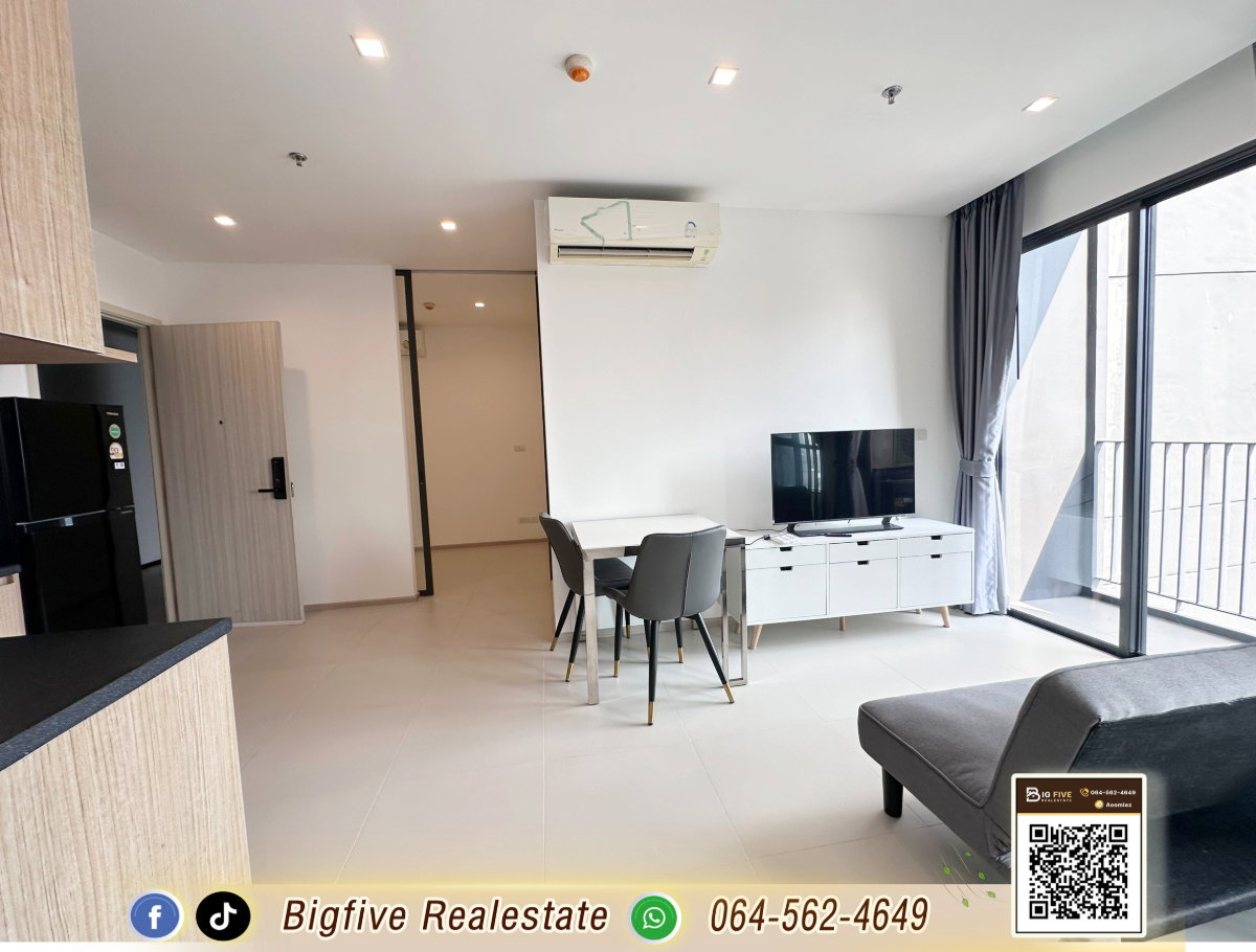 AAA 69-020 คอนโด Grow Rattanathibet ( โกรว รัตนาธิเบศร์ ) 42 ตรม. 1bed plus ที่จอดรถ 100% ติด MRT ไทรม้า ✨
