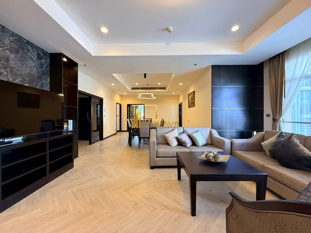 รูป Beautiful 3 Bedroom Apartment For Rent in Asoke Area - BR7060SA - รูปที่ 5/52