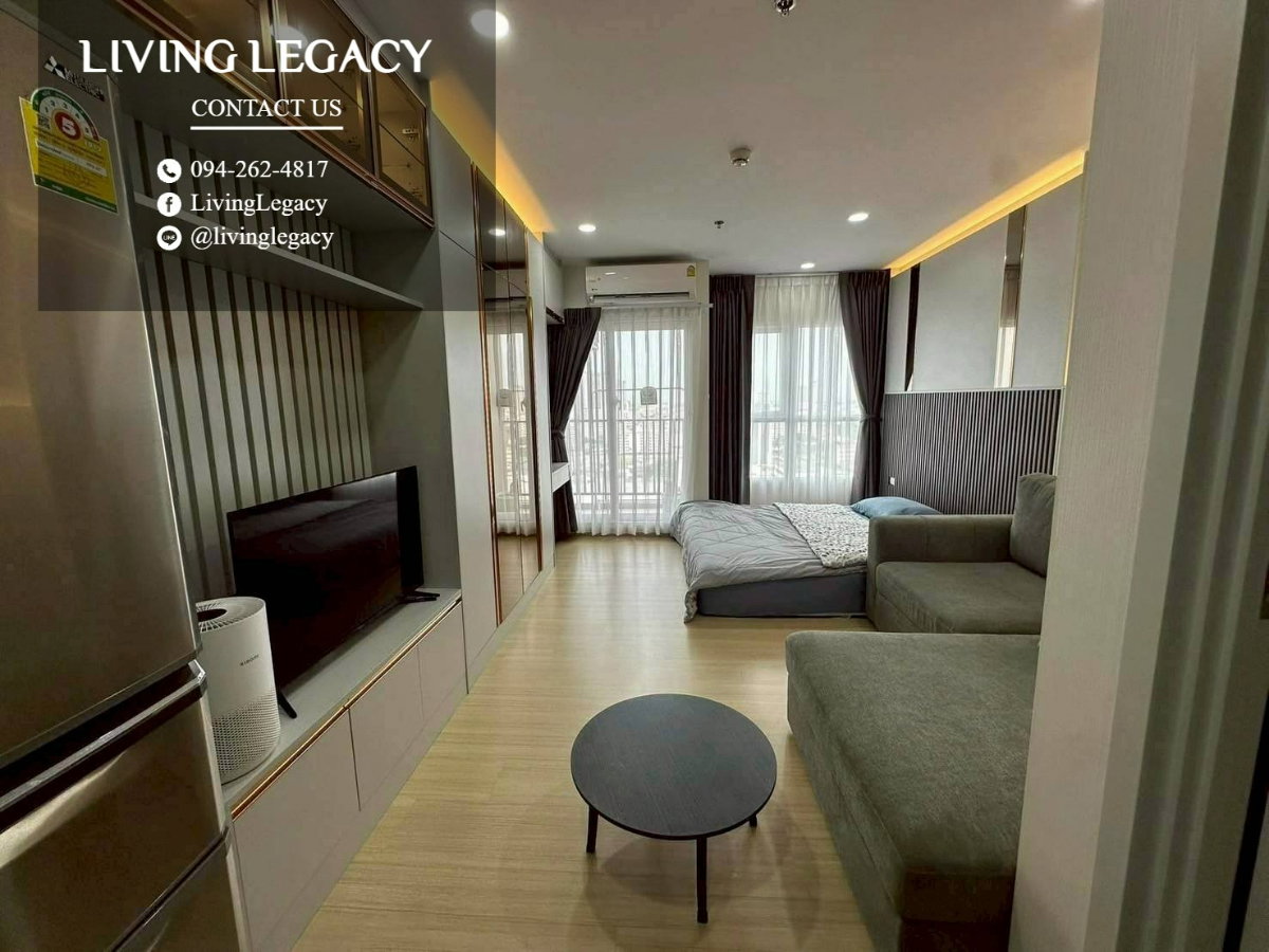 รูป T7YM7K ให้เช่าคอนโด Supalai Veranda Ramkhamhaeng 28 ตร.ม. ชั้น 16 ตึก C line id : @livinglegacy - รูปที่ 7/11