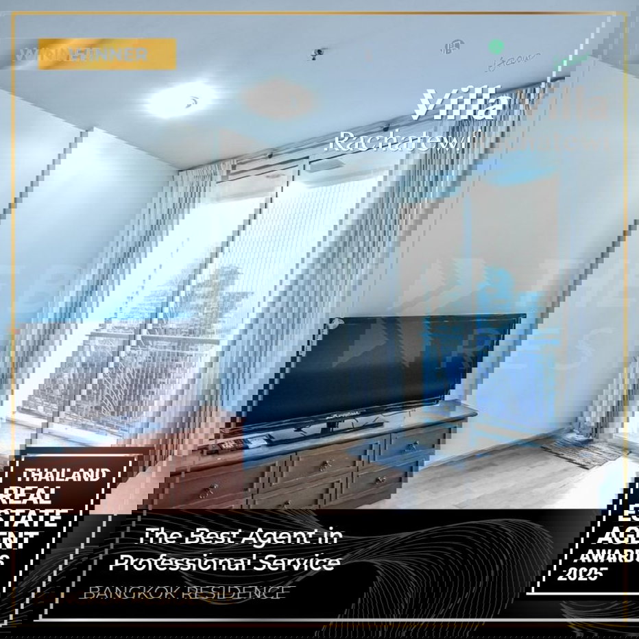 รูป Condo for Rent, Villa Rachatewi 🚀 ใกล้ BTS ราชเทวี 1 นอน 55 sq.m. 20K ราคาถูกที่สุดในตลาด 🔥 - รูปที่ 1/8