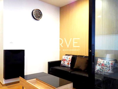 Condos for rent Bangkok : 🔥18K🔥 - Studio with Partition Large Room 33 sq.m. High Fl. 10+ Good Location Close to BTS Surasak 160 m. at Noble Revo Silom Condo / For Rent