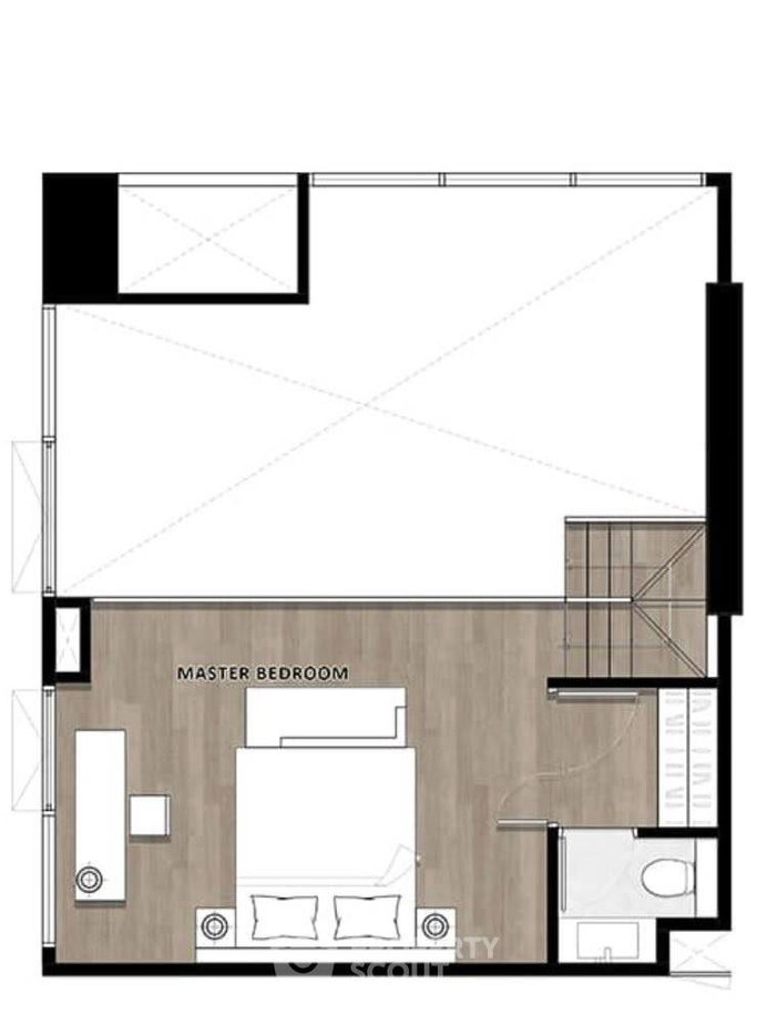 picture 2-BR Condo at Landmark @MRTA Station in Bang Kapi (ID 2744836) - 12/12