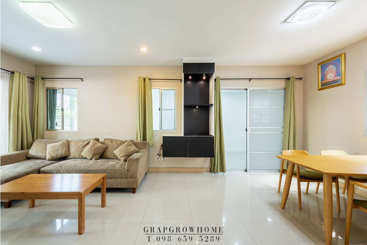 รูป ให้เช่าบ้านเดี่ยว หลังมุม พร้อมอยู่ ใกล้สนามบินสุวรรณภูมิ เพียง 10 นาที ใกล้ Gemopolis พฤกษาปูริ แสนแก้ว กิ่งแก้ว 37 เดินทางสะดวก - รูปที่ 6/46