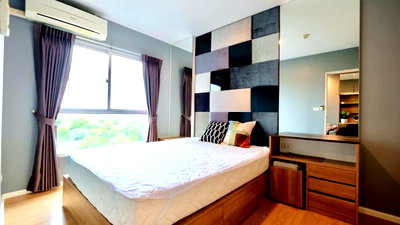 Condos for rent BTS Pak Nam : 💮For Rent Condo Parkland lite Sukhumvit Paknam Near BTS Paknam 1 Bed 28sq.m fully fernished Lease 7000-
