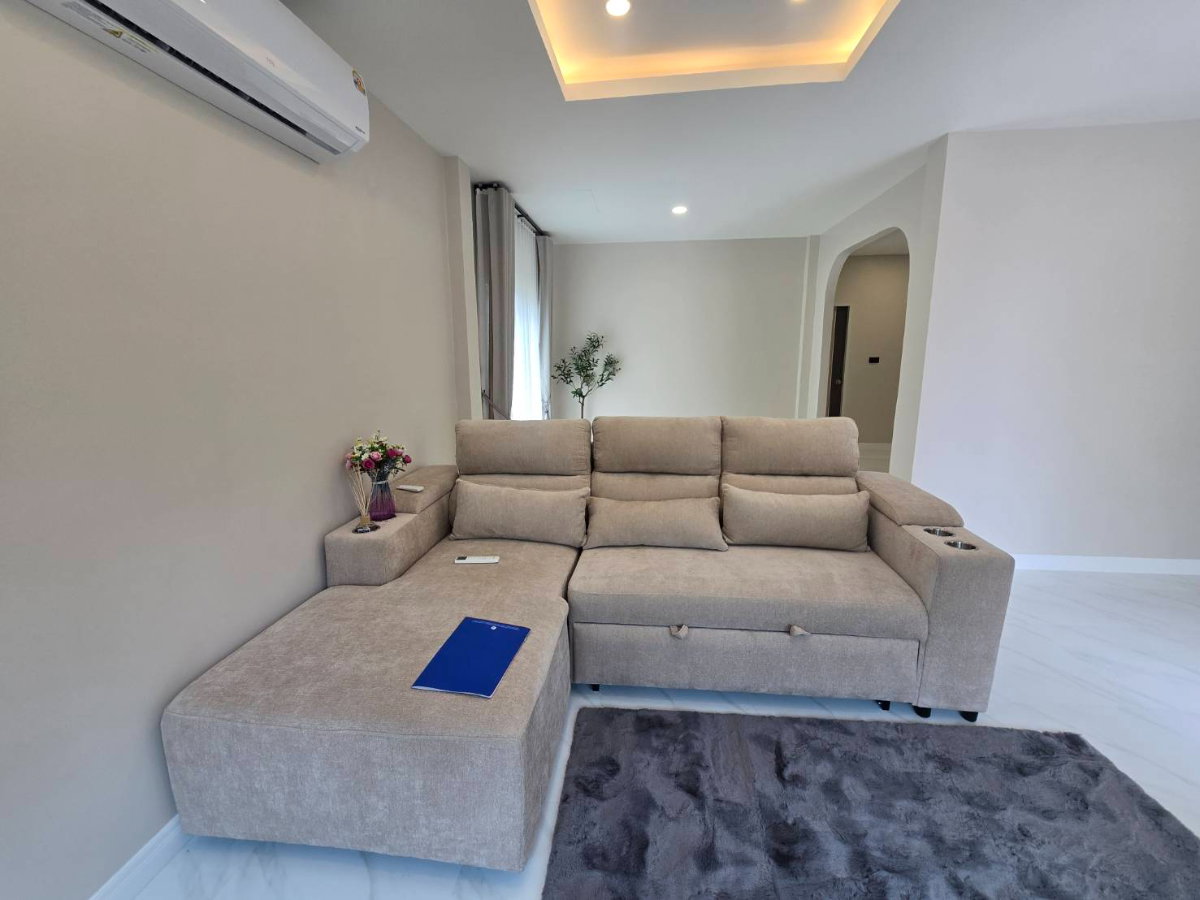 รูป บ้านแฝด2ชั้น รีโนเวทใหม่ ทำเลดีต้นโครงการ แต่งพร้อมอยู่ หมู่บ้านฟ้าปิยรมย์ เฟส6 พฤกษ์วนา ลำลูกกาคลอง6 บึงคำพร้อย ปทุมธานี แถมเฟอร์,แอร์ - รูปที่ 23/49