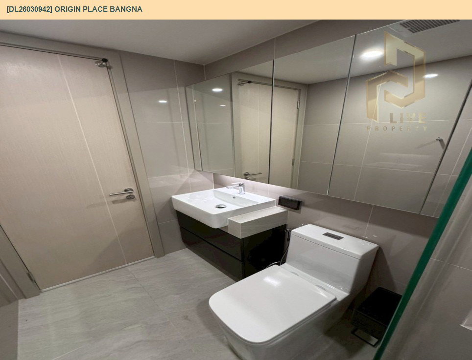 รูป DL26030942 ให้เช่าคอนโด ออริจิ้น เพลส บางนา (Origin place bangna) ใกล้ - พร้อมเข้าอยู่ โทรด่วน 0653619502 LineID @897iyzll - รูปที่ 10/14