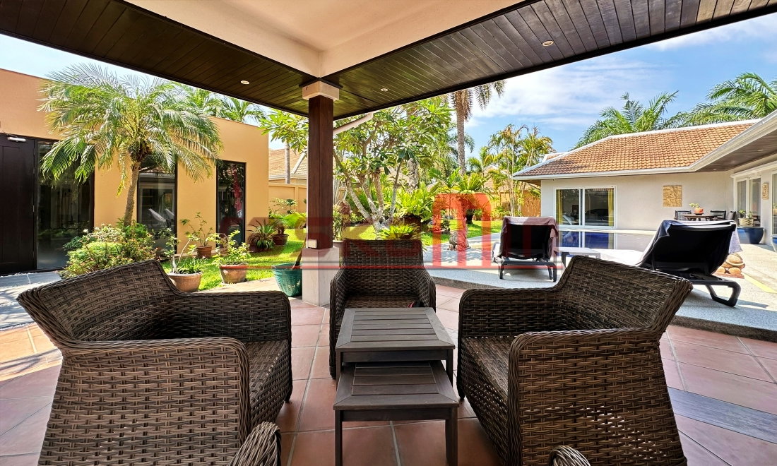 รูป KT0305🏊Pool Villa🌴Sedona Villas1 ที่ดิน 960ตรม 3ห้องนอน 1แม่บ้าน ใกล้ทางหลวง36, อ่างเก็บน้ำมาบประชัน - รูปที่ 7/17