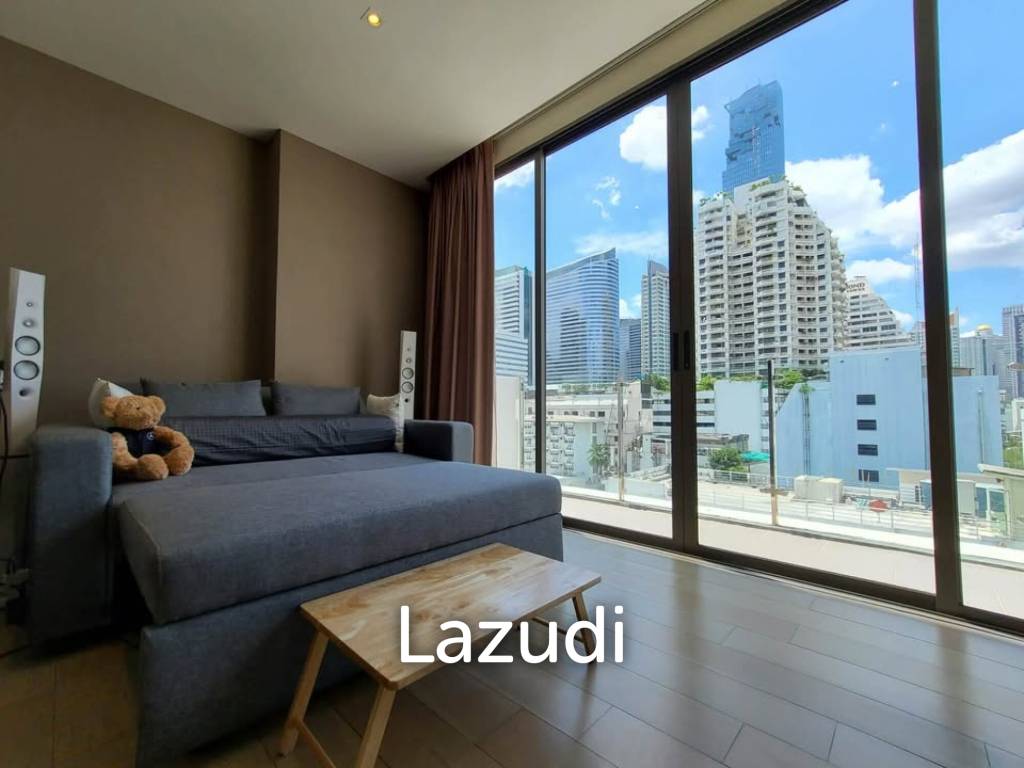 รูป 42.3 ตร.ม. 1 ห้องนอน 1 ห้องน้ำ คอนโดสำหรับ ขายใน สีลม - รูปที่ 2/10