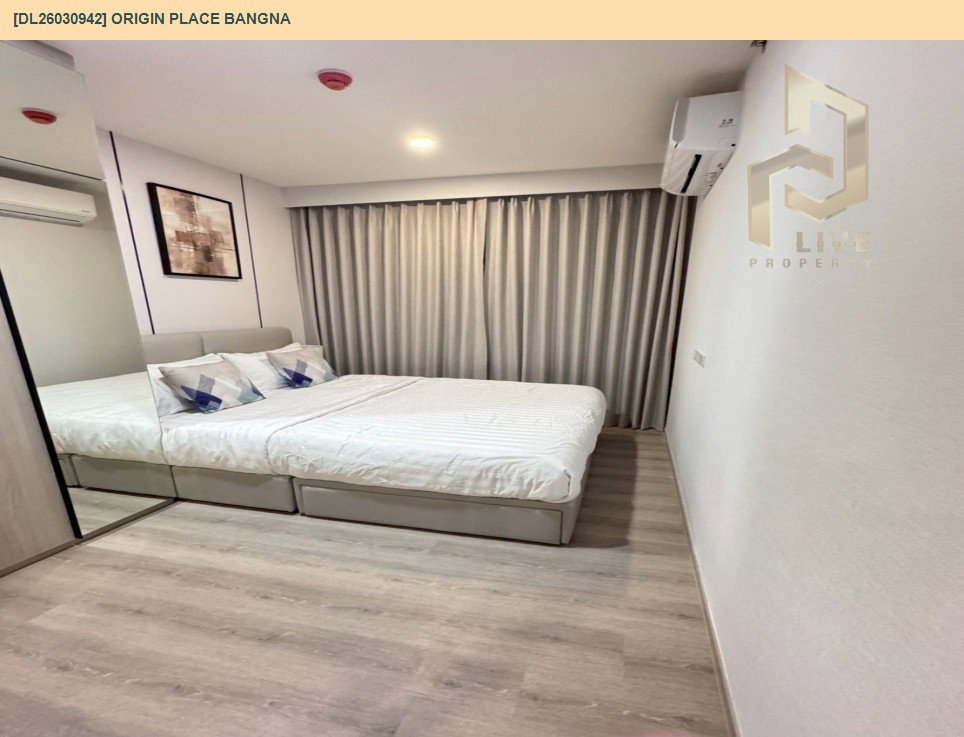 รูป DL26030942 ให้เช่าคอนโด ออริจิ้น เพลส บางนา (Origin place bangna) ใกล้ - พร้อมเข้าอยู่ โทรด่วน 0653619502 LineID @897iyzll - รูปที่ 2/14