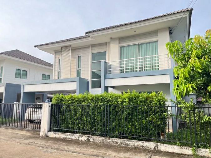 บ้านเช่าขอนแก่น!! บ้านพฤกษานารา ศรีจันทร์-ขอนแก่น | 3 นอน 2 น้ำ | 90 ตารางวา ใกล้บึงหนองโคตร | **ค่าเช่า 23,000 บาท ติดแอร์ทุกห้อง เฟอร์ครบ พร้อมอยู่
