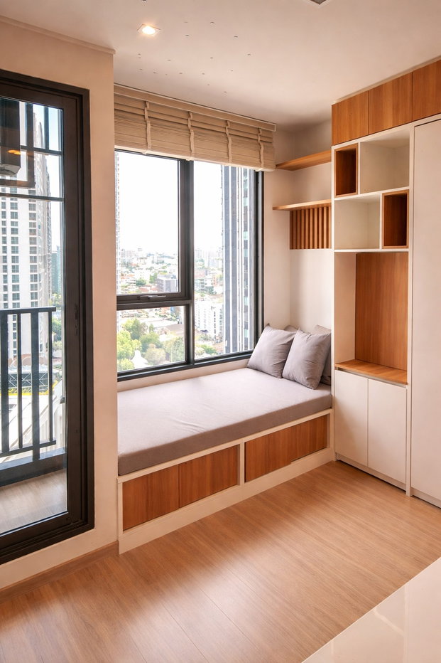 รูป 🔥 [VR0119] 18,000 | Life Ladprao | 29 sqm | ชั้นสูง วิวสวย ใกล้ BTS/MRT 🔥 - รูปที่ 4/8