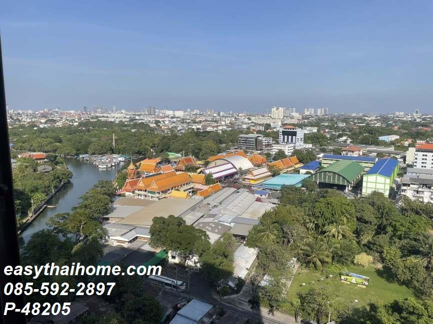 รูป P-48205 วิวเมืองชั้นสูง 18! ลุมพินี วิลล์ สุขุมวิท 77 (1 นอน) ห้องกว้าง 42 ตร.ม. [14,000] | เขตสวนหลวง | Line Id @easythaihome | 085-592-2897 - รูปที่ 11/13