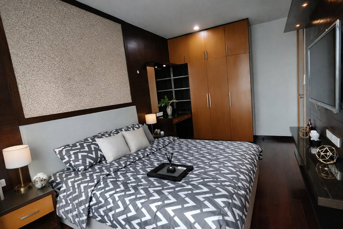 รูป 🍀🍀 Fully furnished💝 ให้เช่า📌 เซอร์เคิล คอนโดมิเนียม (Line: @rent2022)MRT เพชรบุรี พร้อมเข้าอยู่ 🔖A10925 - รูปที่ 2/17