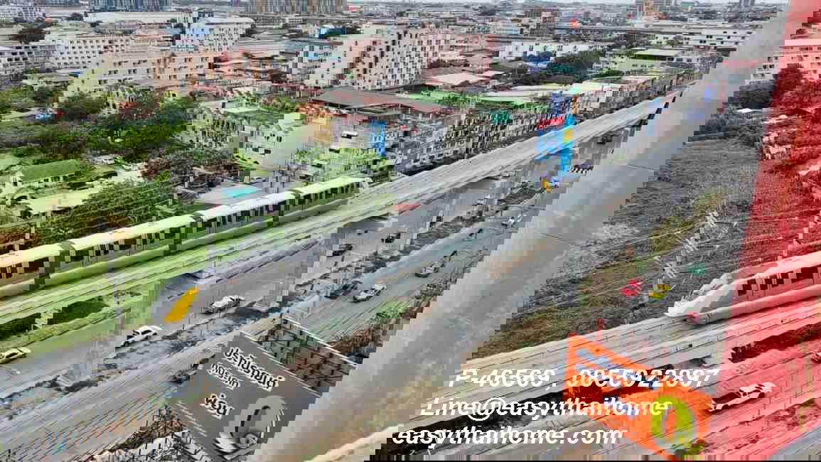 รูป P-46569 ห้องกว้าง 64 ตร.ม.! สายลมคอนโดเทล (1 นอน) เดินเพียง 300 ม. ถึง BTS สำโรง [12,000] | จ.สมุทรปราการ | Line Id @easythaihome | 085-592-2897 - รูปที่ 26/31