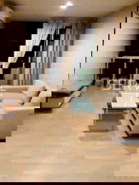 Condos for rent : 1 Bed Large Room City view Fully furnished Good Location Close To MRT Ratchadaphisek @ Rhythm Ratchada