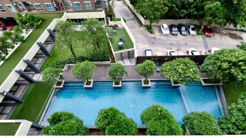 รูป 💮ให้เช่าคอนโด Parkland lite Sukhumvit Paknam 1 Bed 28 ตรม.ห้องสวย มีเครื่องซักผ้า เช่าเพียง 7000- - รูปที่ 7/9