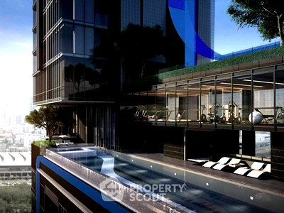 คอนโดให้เช่า : คอนโด 1-ห้องนอน ที่ เดอะ ไลน์ อโศก - รัชดา ใกล้ MRT พระราม 9 (ID 2744408)