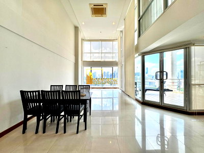 Condos for rent : The Rajdamri | Charming 2 Bed Duplex Condo Next to BTS - BR18685CD