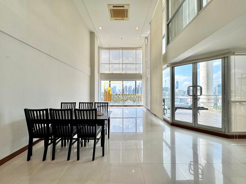 The Rajdamri | Charming 2 Bed Duplex Condo Next to BTS - BR18685CD