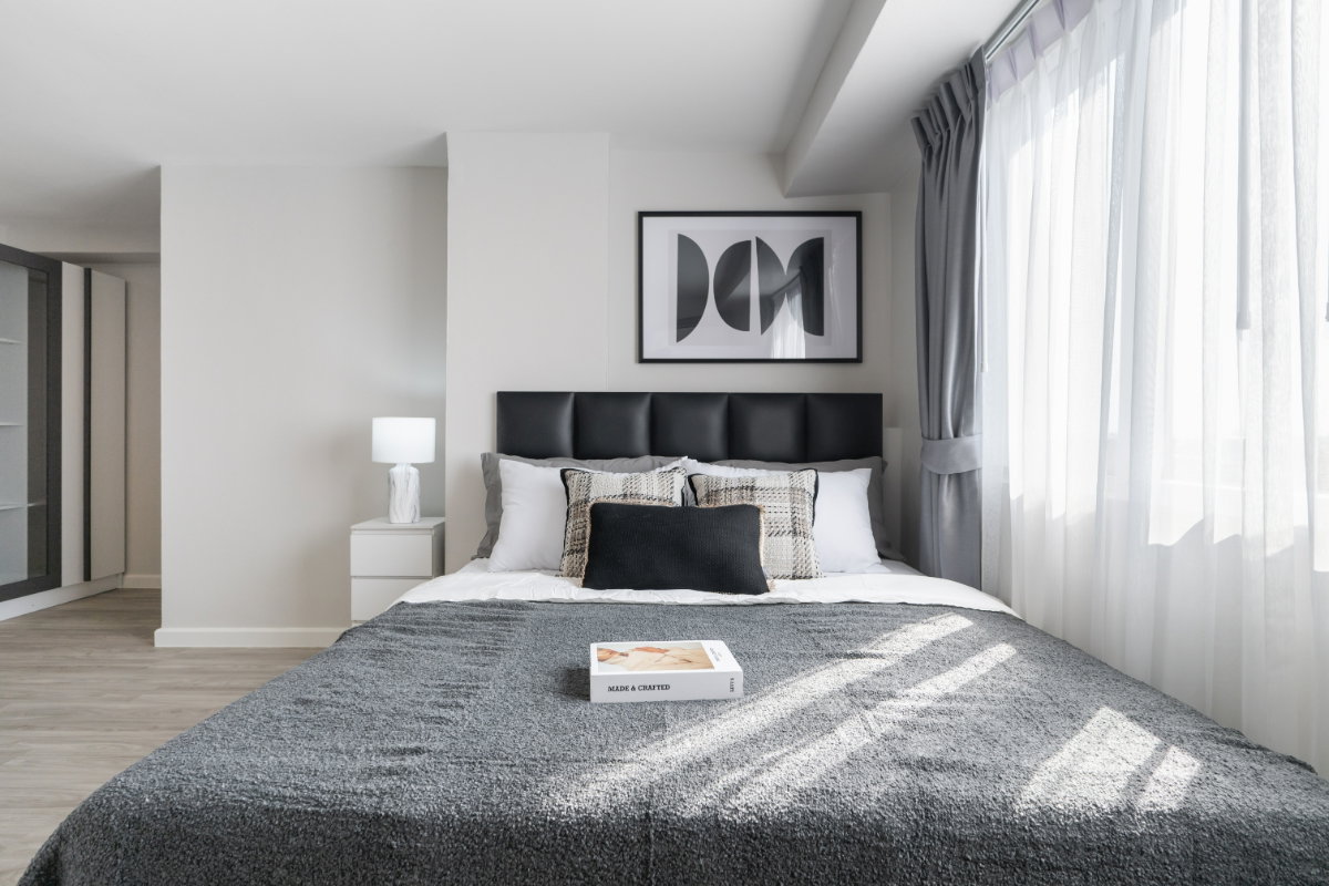 รูป บางนา เพลซ ห้องใหญ่ ใจกว้าง 78 ตร.ม. 2 นอน แต่งสวย พร้อมอยู่มาก คุ้มสุดสุด_Do826 .  - รูปที่ 6/34