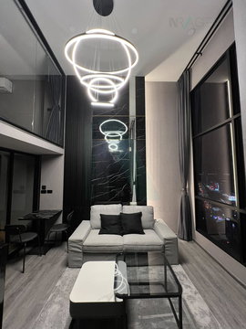 🔺 For Rent Condo THE ORIGIN LADPRAO - BANGKAPI Building 1, Floor 21,Duplex, Room size 25 sqm