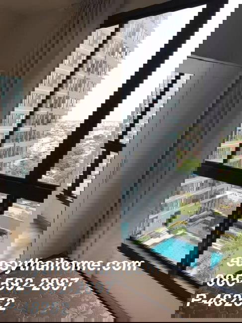 รูป P-48252 วิวสระว่ายน้ำ! ไอดีโอ สาทร-ท่าพระ (สตูดิโอ) ใกล้ BTS โพธิ์นิมิตร [9,500] | เขตธนบุรี | Line Id @easythaihome | 085-592-2897 - รูปที่ 9/24