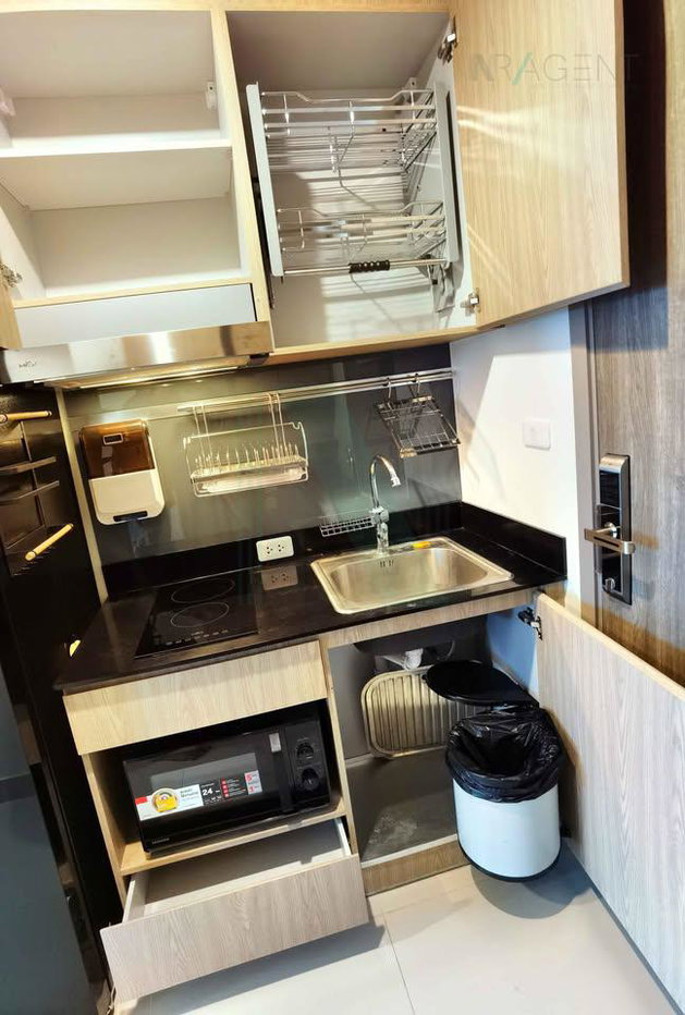 รูป 🎉 ให้เช่าคอนโด นิช โมโน เจริญนคร อาคาร 1 ชั้น 16 1 ห้องนอน ขนาด 34 ตรม ใกล้ Big C ดาวคะนอง - รูปที่ 8/8