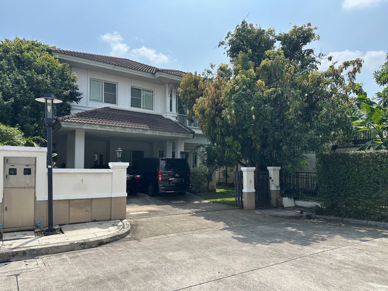 ขายบ้านเดี่ยว : 🔥 ขายบ้านเดี่ยว นันทวัน สาทร - ราชพฤกษ์ 🔥 / 3 ห้องนอน #HRP1050