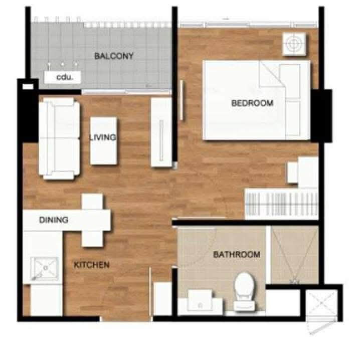 รูป ให้เช่า Casa @cmu หลัง มหาวิทยาลัยเชียงใหม่ เดินไปเรียนได้เลย โทร 082-3899314 คุณบู - รูปที่ 6/14