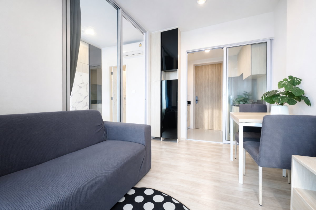 รูป 🏙️ให้เช่า 15,000 (ต่อรอง) ✅ นิชโมโน รามคำแหง 🌈☁️ห้องสวย วิวดีมาก📲 ติดต่อโทร/ไลน์ 099-289-1569 - รูปที่ 8/11