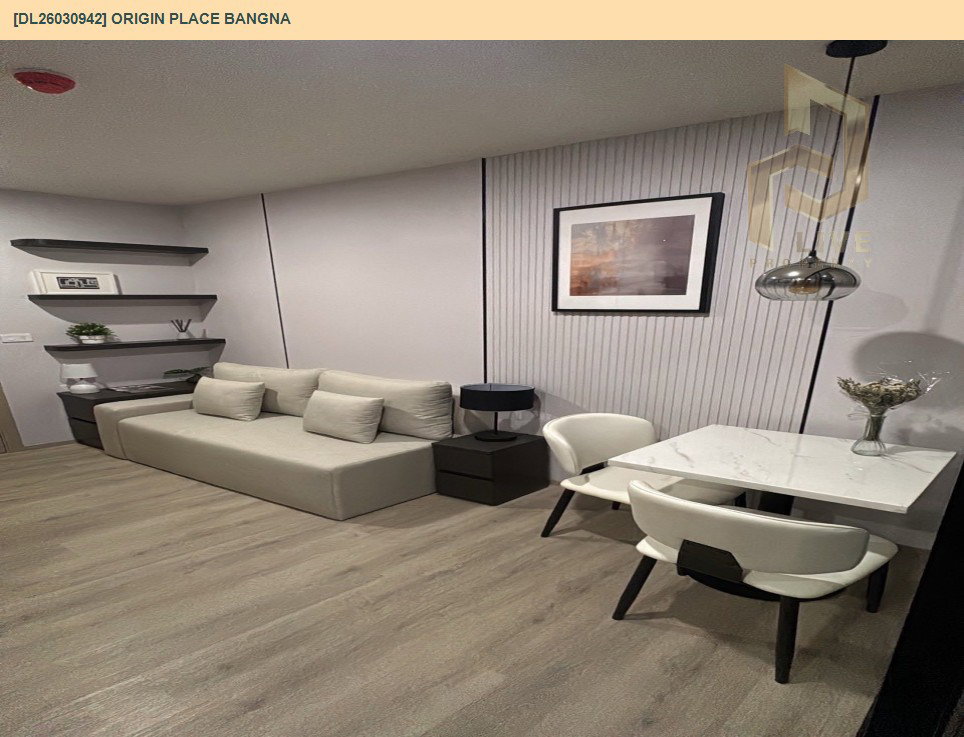 รูป DL26030942 ให้เช่าคอนโด ออริจิ้น เพลส บางนา (Origin place bangna) ใกล้ - พร้อมเข้าอยู่ โทรด่วน 0653619502 LineID @897iyzll - รูปที่ 3/14